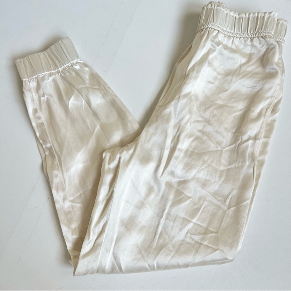 ZARA Satin Effect Joggers - Picture 12 of 16
